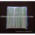 Natural bamboo skewer with double stick( YDBS11)